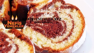 İki Renkli Kek Tarifi