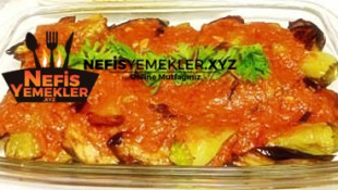 Domatesli Patlıcanlı Biber Kızartması Tarifi