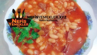 Etli Kuru Fasulye  Tarifi