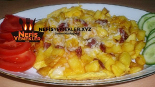 Patatesli Sucuklu Yumurta Tarifi