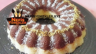 İki Renkli İrmik Tatlısı Tarifi