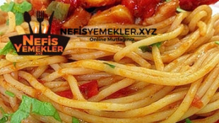 Tavuklu Spagetti Makarna Tarifi
