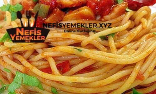 Tavuklu Spagetti Makarna Tarifi
