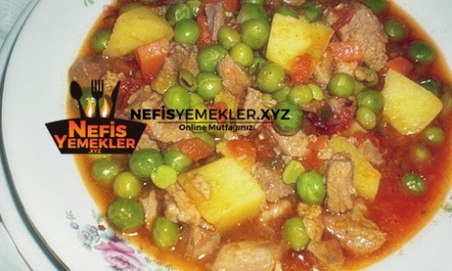 Etli Bezelye Yemeği Tarifi