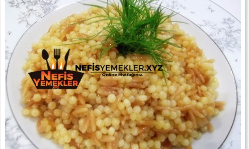 Arpa Şehriyeli Kuskus Pilavı Tarifi
