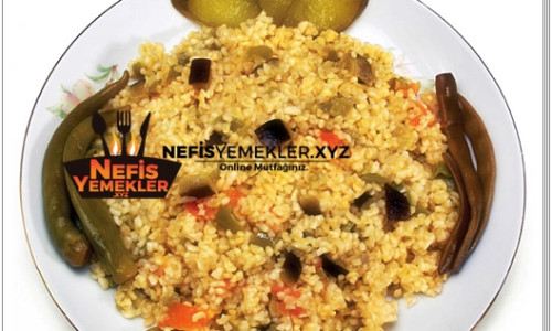 Sebzeli Bulgur Pilavı Tarifi