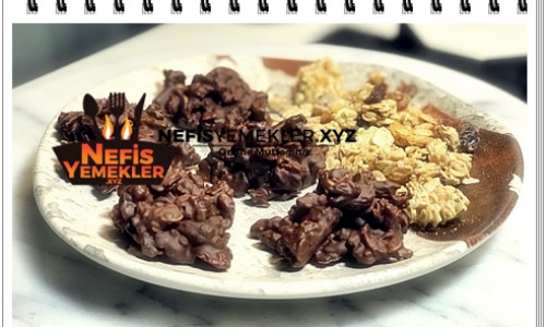 İki Malzemeli Pratik Kurabiye Tarifi