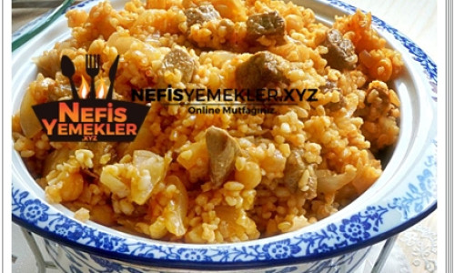 Etli Sebzeli Bulgur Pilavı Tarifi
